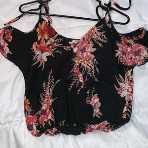 Floral crop top!